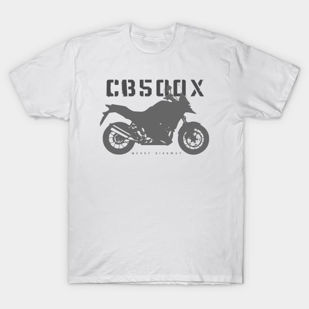 Honda CB500X 16, Sts T-Shirt by MessyHighway